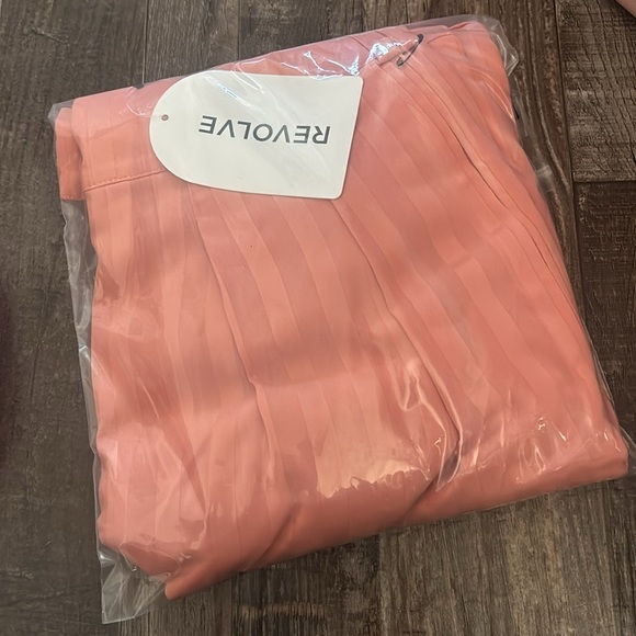 NEW | House of Harlow 1960 X REVOLVE Cisco High Rise Trouser Pant Peach 🍑 | XXS - Picture 8 of 8